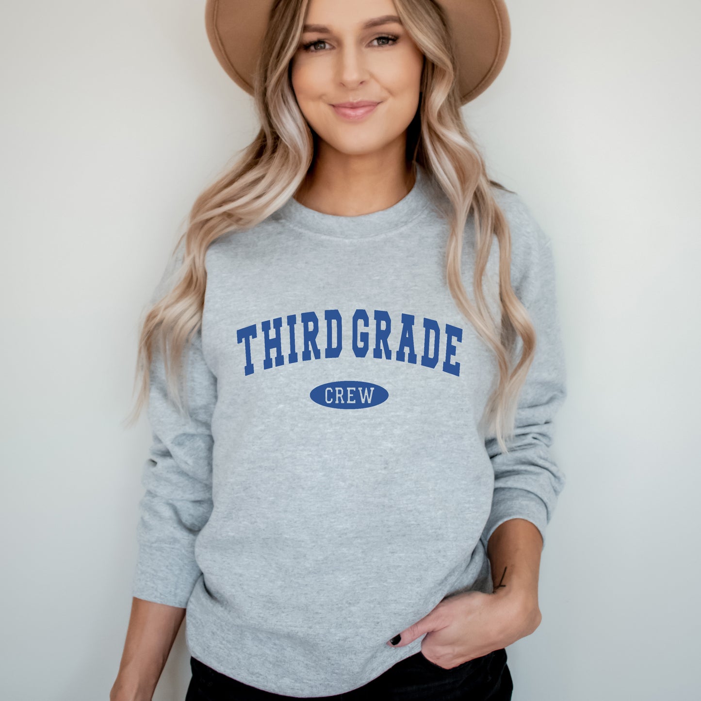 Personalized Teacher Sweatshirt, Grade Level Group Teacher Shirts, Matching Teacher Team Crewneck, Back to School