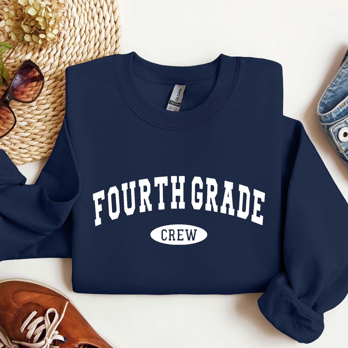 Personalized Teacher Sweatshirt, Grade Level Group Teacher Shirts, Matching Teacher Team Crewneck, Back to School