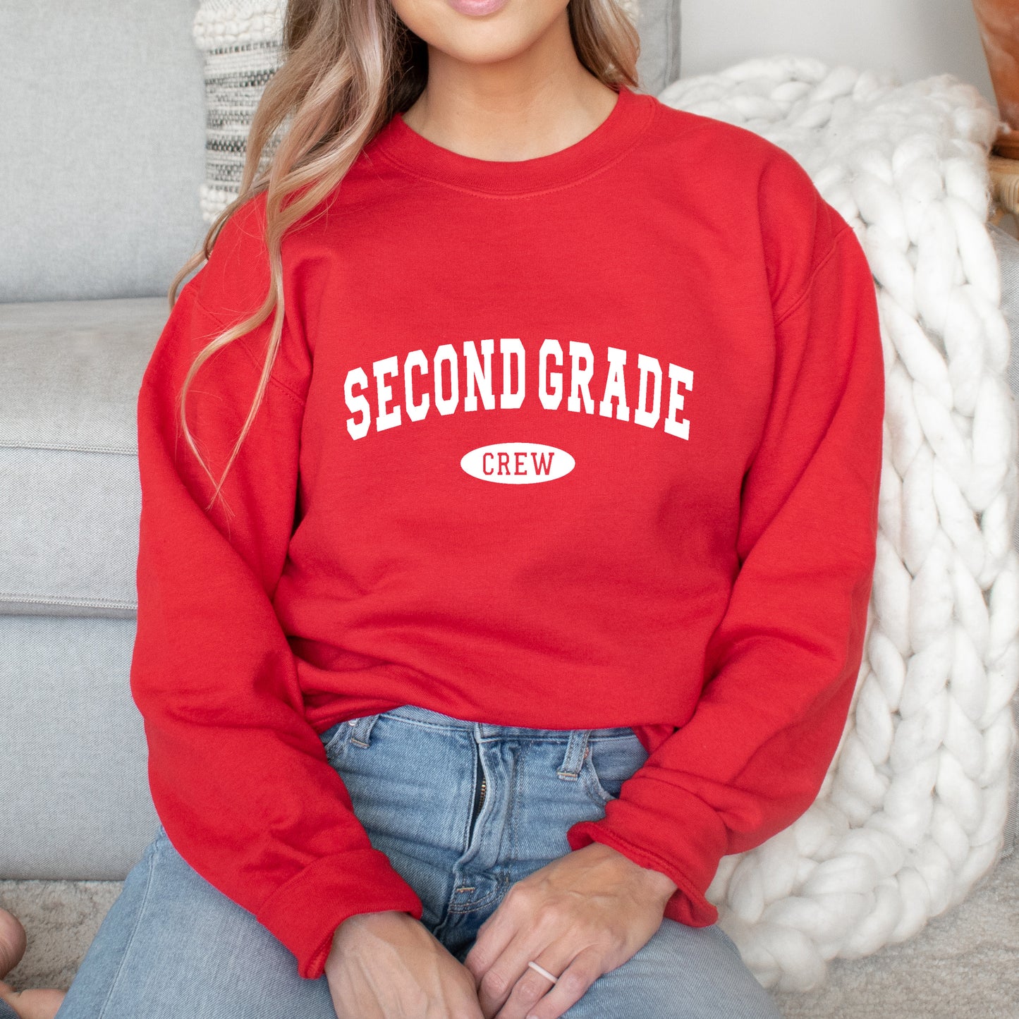 Personalized Teacher Sweatshirt, Grade Level Group Teacher Shirts, Matching Teacher Team Crewneck, Back to School