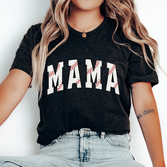 Cute Baseball Mama Shirt, Mothers Day Gift For Baseball Mom, Gift For Baseball Lover Mom Shirt, Mothers Day Shirt, Baseball Season Mom Shirt