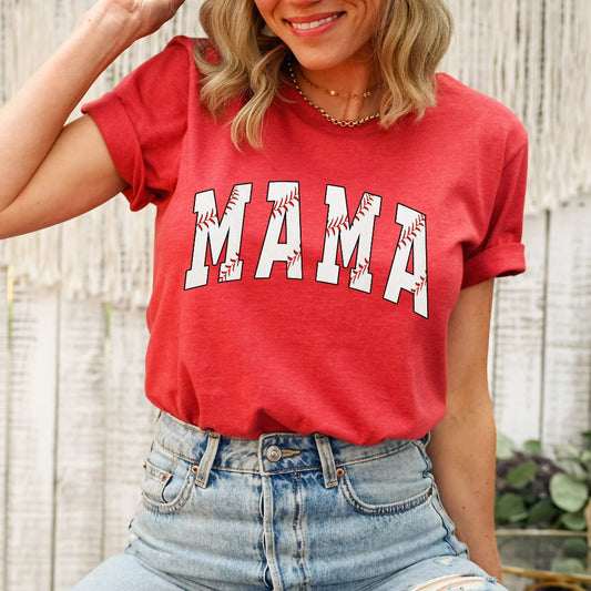 Cute Baseball Mama Shirt, Mothers Day Gift For Baseball Mom, Gift For Baseball Lover Mom Shirt, Mothers Day Shirt, Baseball Season Mom Shirt