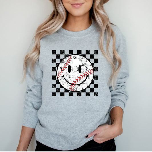 Baseball Sweatshirt, Baseball Game Day Crewneck for Women, Baseball Mom Gift, Baseball Mama Hoodie, Baseball Lover, Baseball Fan Shirt