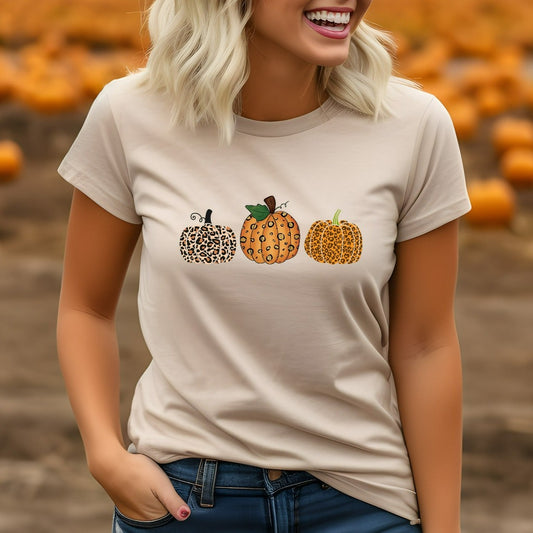 Pumpkin Shirt, Pumpkin TShirt, Jack-o-Lantern Graphic Tee, Halloween Crewneck T-Shirt, Halloween Costume Gift, Spooky Season, Fall Shirts