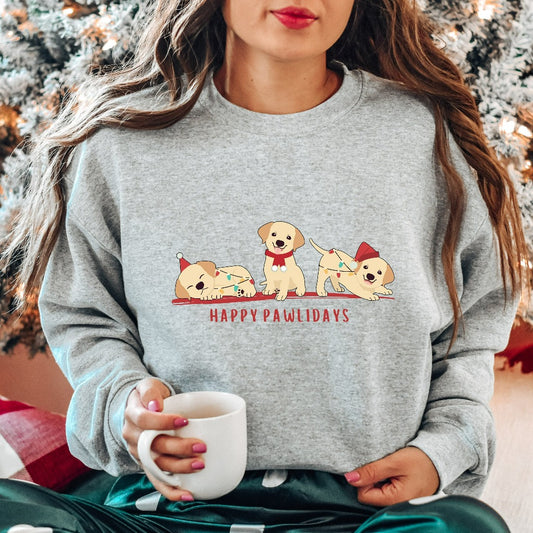 Christmas Dog Sweatshirt, Dog Owner Christmas Gift, Dog Christmas Crewneck, Christmas Sweater, Holiday Sweater, Christmas Shirt, Dog Gift