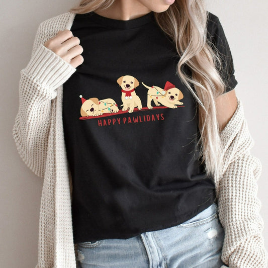 Christmas Dog Shirt, Dog Owner Christmas Gift, Dog Christmas TShirt, Christmas Puppy Graphic Tee, Holiday Party, Christmas Shirt, Dog Gift