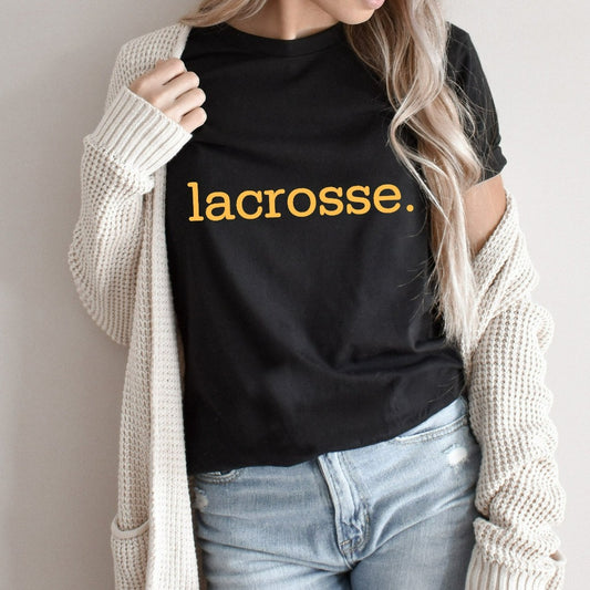 Lacrosse Shirt, Lacrosse Fan TShirt, Gameday Shirt, Lacrosse Mom, Lacrosse Season Graphic Tee, Matching Lacrosse Shirts
