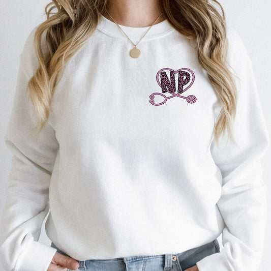 Nurse Practitioner Sweatshirt, Nurse Practitioner Gifts, NP Crewneck, FNP Nurse Week, Gift for Nurse for NP, for Nurse Practitioner Student