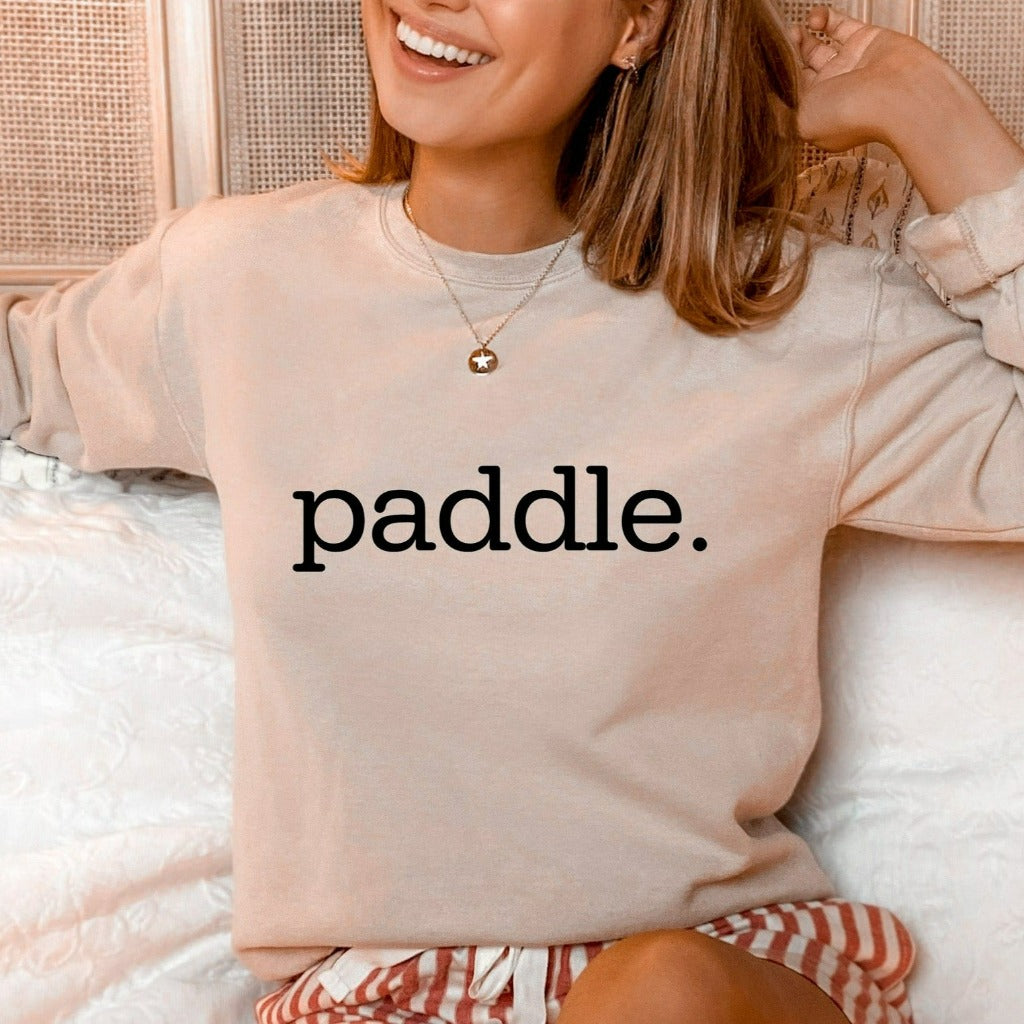 Paddle Tennis Sweatshirt, Paddle Team Crewneck, Paddle Fan Shirts, Paddle Season Tee, Matching Padel Shirts, Paddle Match, Paddle Gift