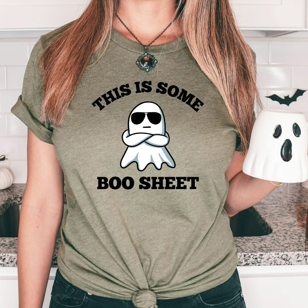 This Is Some Boo Sheet Shirt, Halloween TShirt, Retro Halloween Graphic Tee, Ghost Shirt, Boo Sheet Shirt, Funny Halloween Ghost Shirt