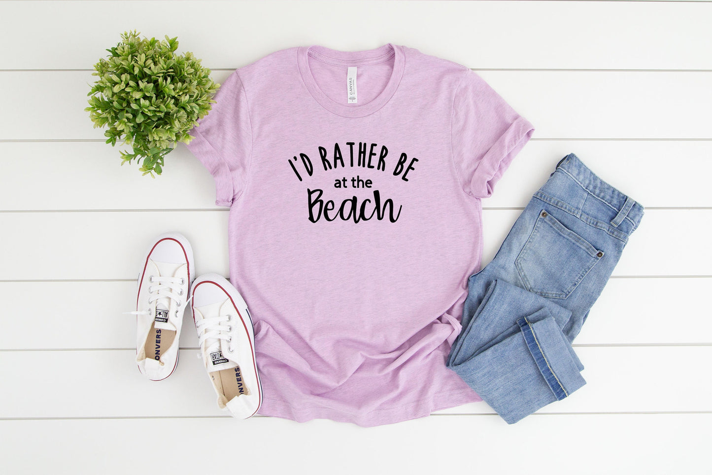 I'd Rather Be At The Beach Shirt, Beach Life TShirt, Beach Coverup T-Shirt, Cute Summer Shirt, Beach Vacation Tee