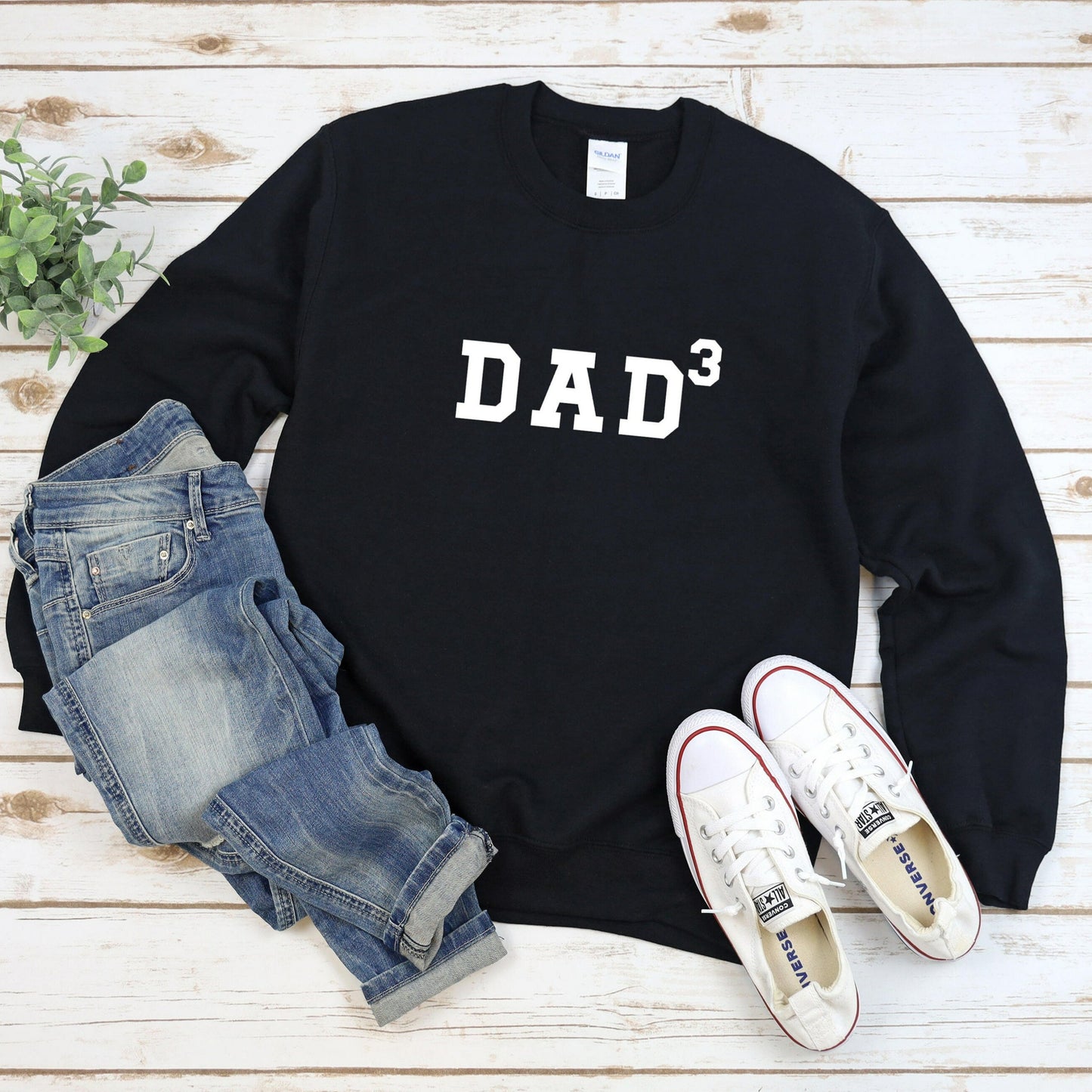 Dad of Two Sweatshirt, Dad of Three Shirt, Dad Squared Crewneck, Dad Cubed, Dad of 2, Dad of 3