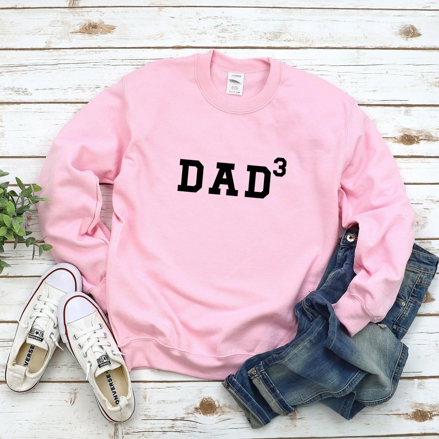 Dad of Two Sweatshirt, Dad of Three Shirt, Dad Squared Crewneck, Dad Cubed, Dad of 2, Dad of 3