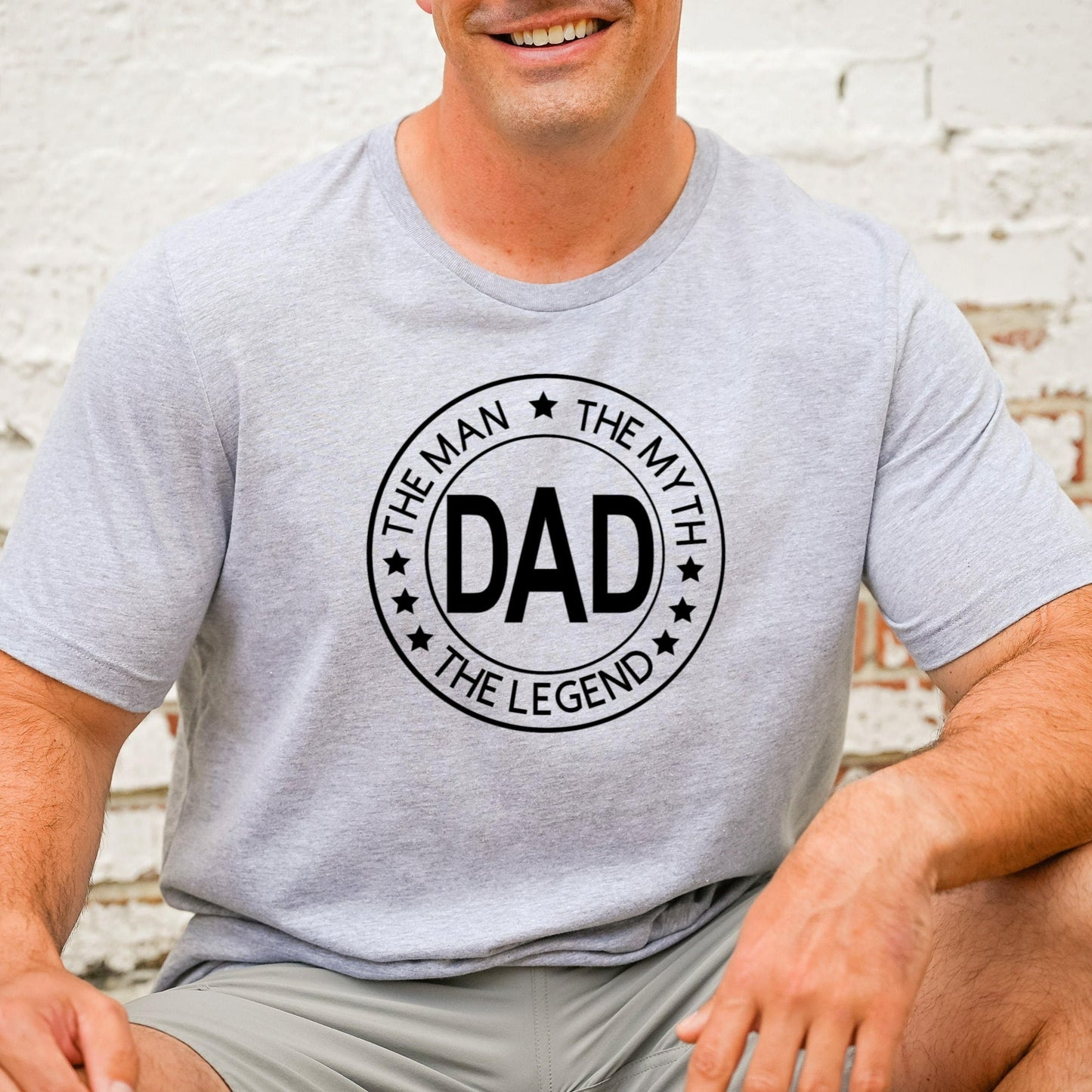 Dad The Man The Myth The Legend Shirt, Fathers Day Gift, Gift for Husband, Best Daddy, Dad Birthday Gift
