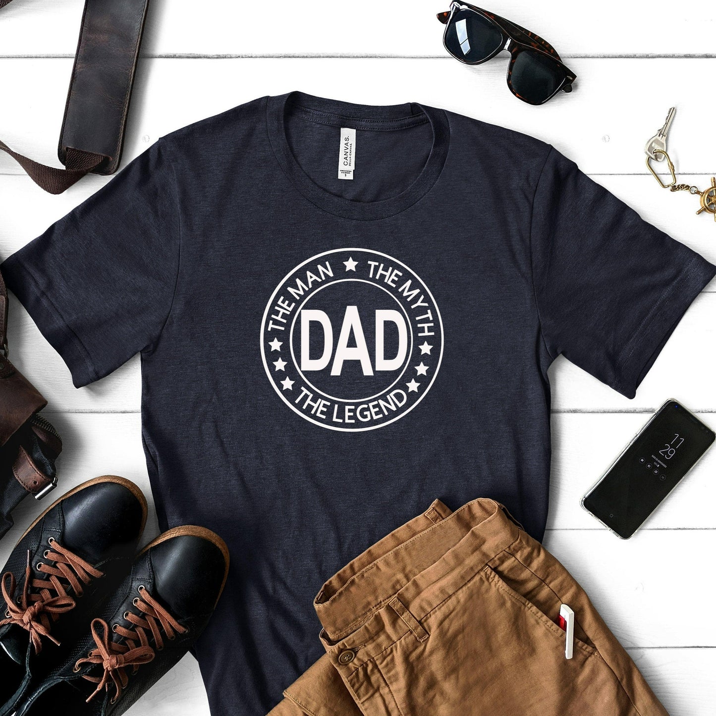 Dad The Man The Myth The Legend Shirt, Fathers Day Gift, Gift for Husband, Best Daddy, Dad Birthday Gift
