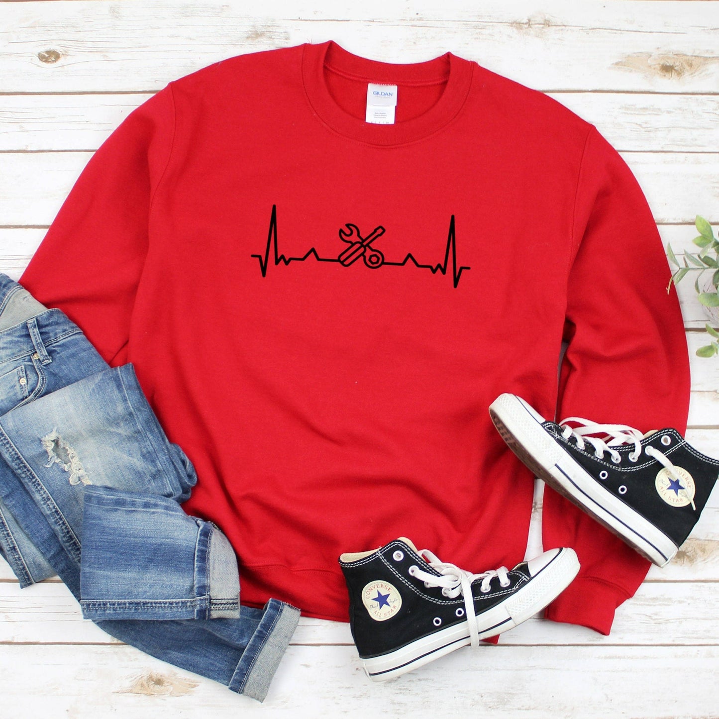 Carpenter Shirt, Handyman Crewneck Sweatshirt, Fathers Day Gift, Dad Shirt, Mechanic Graphic Tee