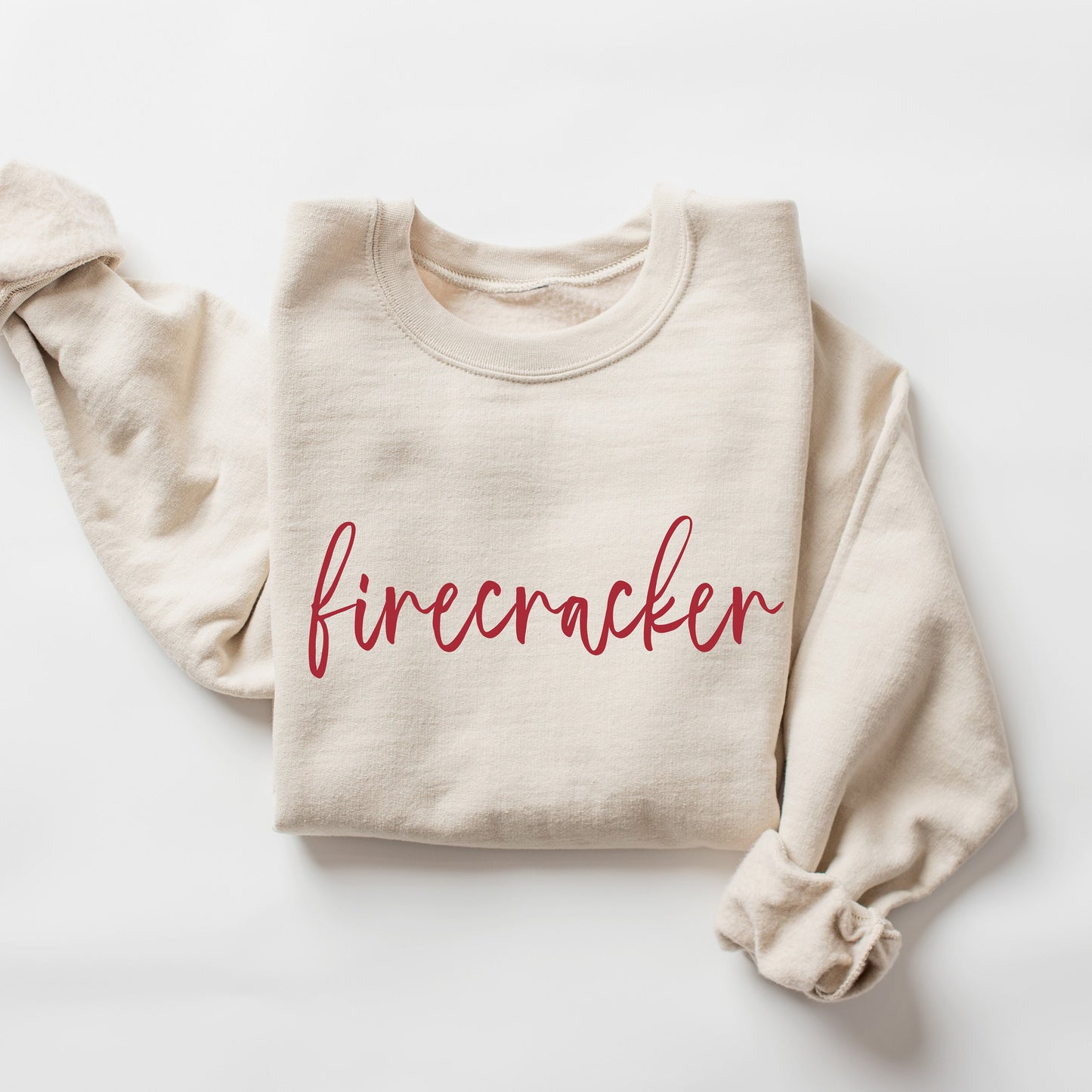 Firecracker 4th of July Sweatshirt Women, Fourth of July Crewneck Woman, Patriotic Tee, 4th of July Fireworks Outfit