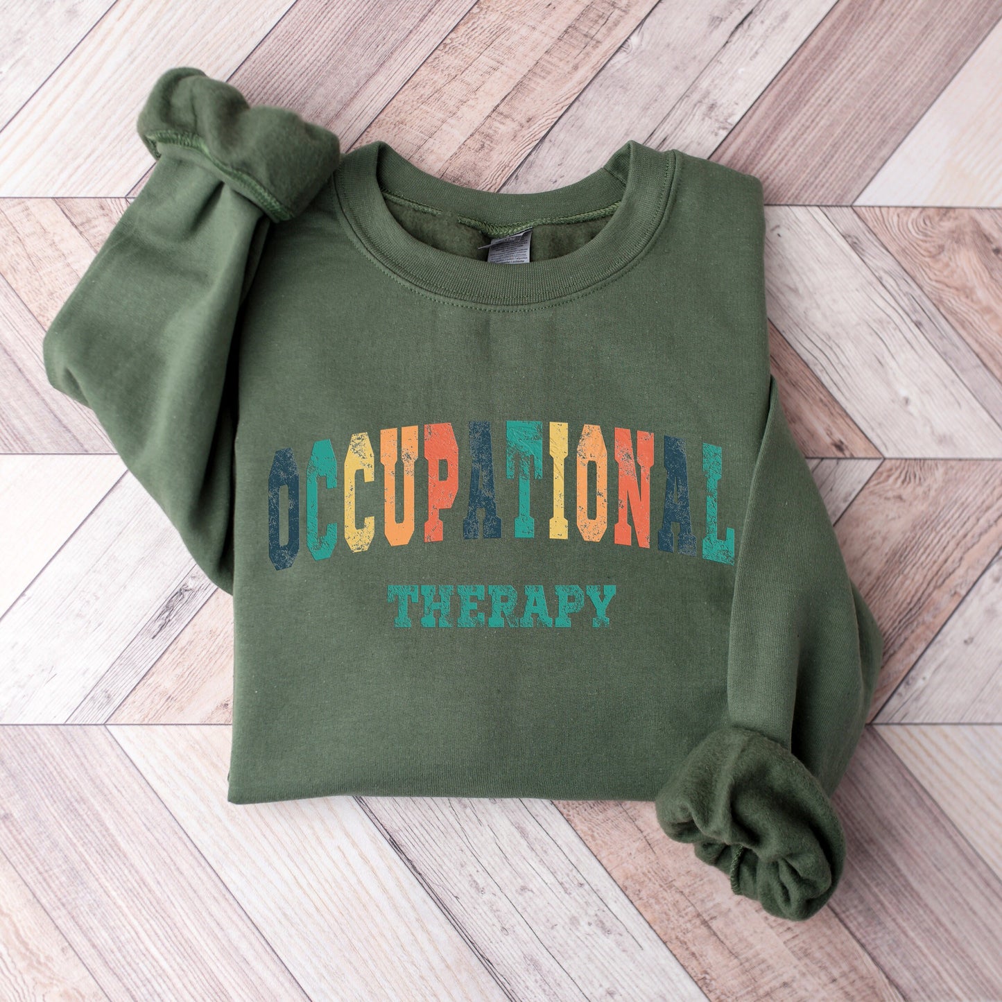 Cute Occupational Therapy Sweatshirt, OT Crewneck, Special Education, Neurodiversity Gift, Autism Awareness