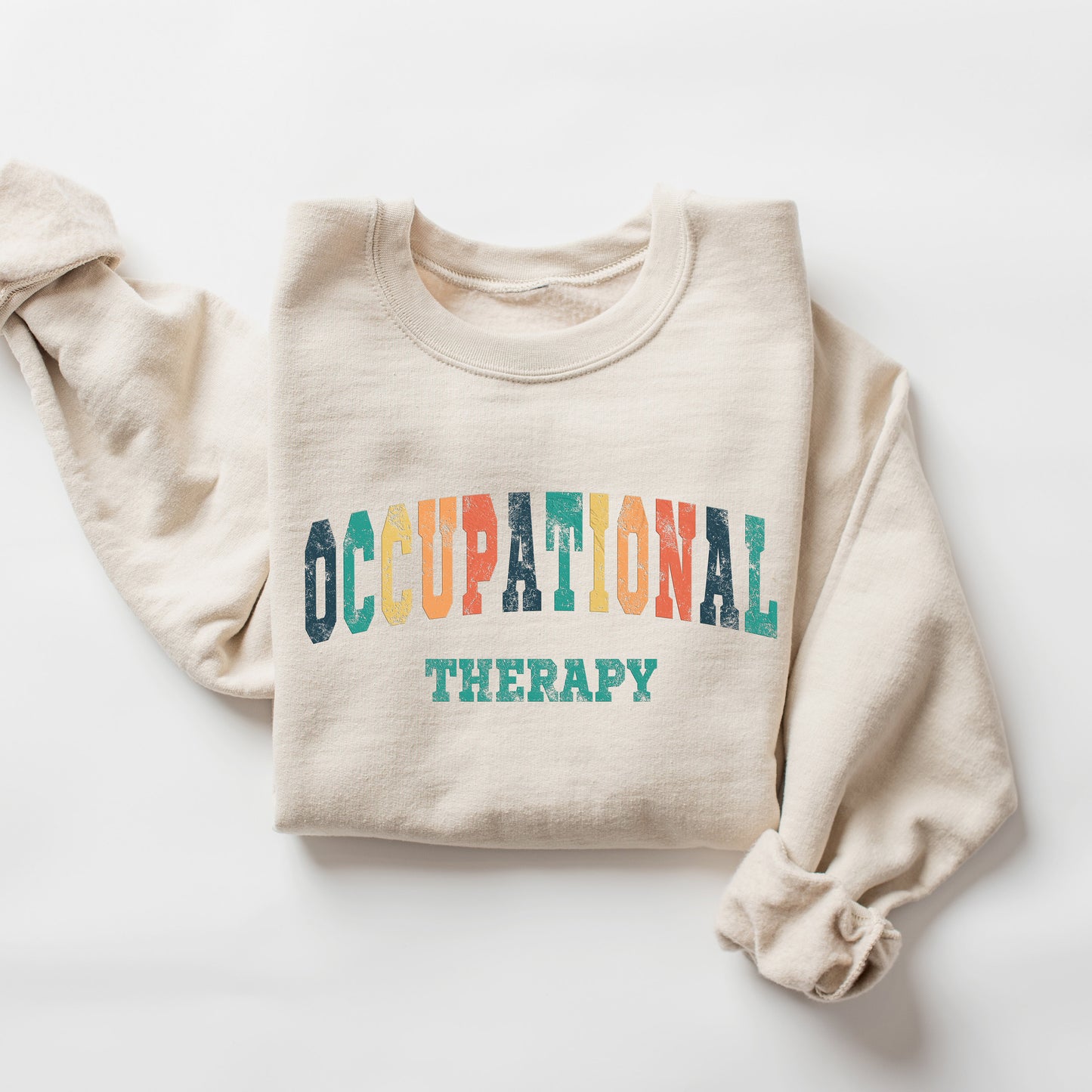Cute Occupational Therapy Sweatshirt, OT Crewneck, Special Education, Neurodiversity Gift, Autism Awareness