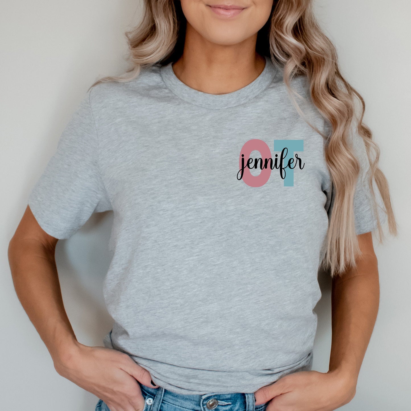 Personalized Occupational Therapy Shirt, OT TShirt with Name, Special Education Shirt, Therapist Gift, Autism Awareness