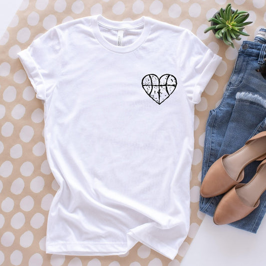 basketball distressed heart shirt, basketball mom shirt, basketball dad graphic tee, basketball fan shirt, basketball team shirts, matching basketball shirts, gift for basketball mom or dad
