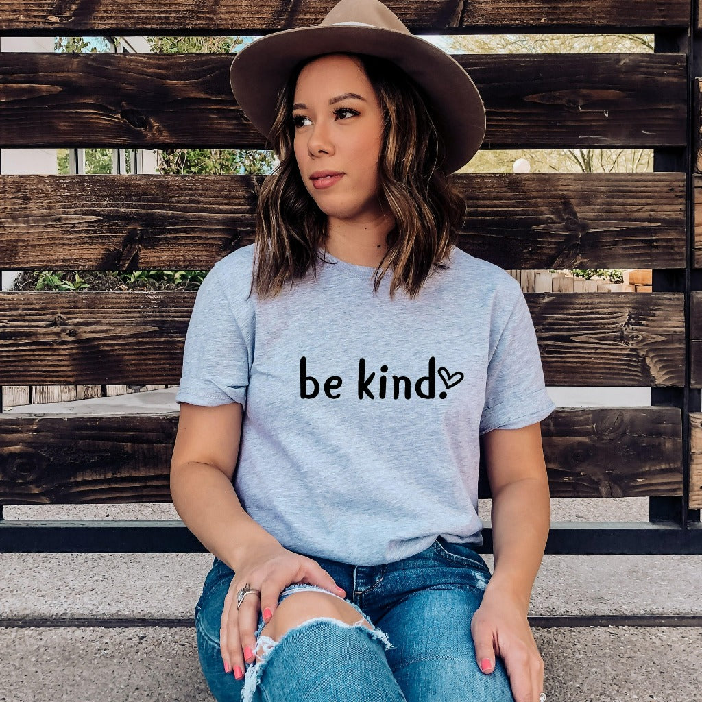 Inspirational, Be Kind T-Shirt. Kindness Tee