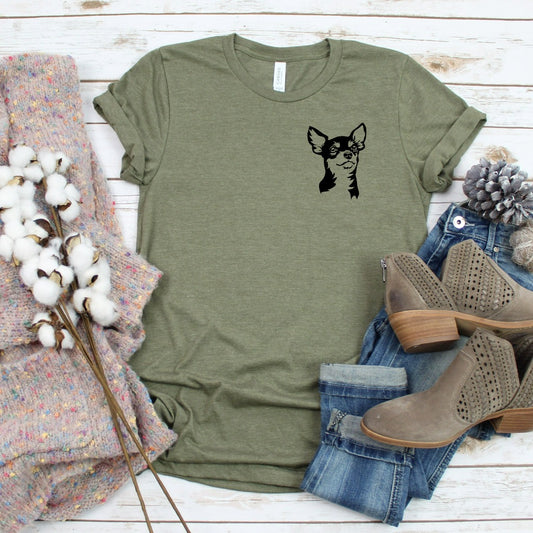 chihuahua shirt, dog mom, dog mama, gift for dog lover, tshirt, t-shirt, animal theme