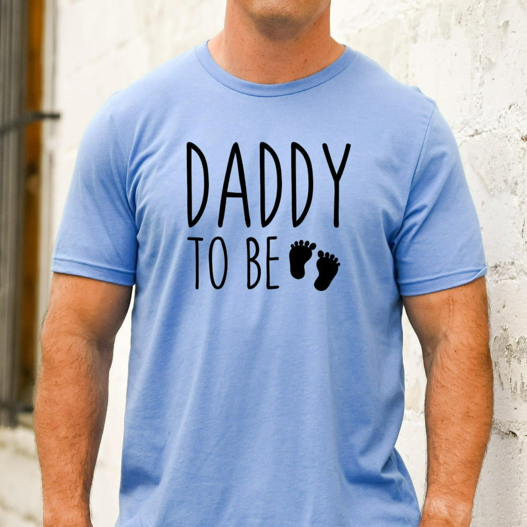 daddy to be shirt, baby announcement gift for husband from wife, new dad gift, baby shower shirt for dad