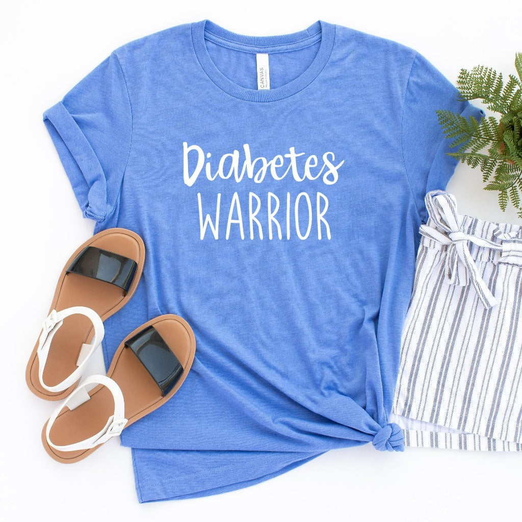 Diabetes Warrior Shirt, In November We Wear Blue, Diabetes Awareness Month,  Walk for Diabetes