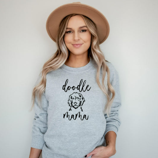 golden doodle shirt, doodle t-shirt, dog mom, dog mama, gift for dog lover, tshirt, t-shirt, animal theme, life is golden with my doodle, doodle mama crewneck sweatshirt