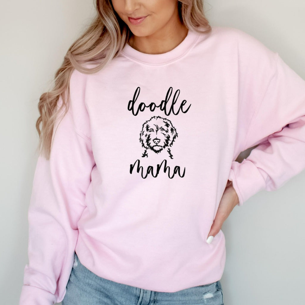 golden doodle shirt, doodle t-shirt, dog mom, dog mama, gift for dog lover, tshirt, t-shirt, animal theme, life is golden with my doodle, doodle mama crewneck sweatshirt