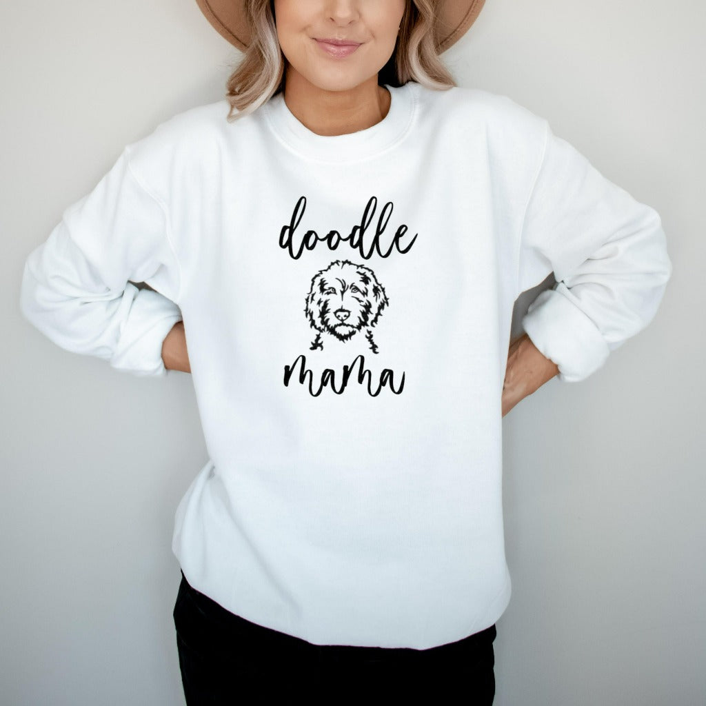 golden doodle shirt, doodle t-shirt, dog mom, dog mama, gift for dog lover, tshirt, t-shirt, animal theme, life is golden with my doodle, doodle mama crewneck sweatshirt