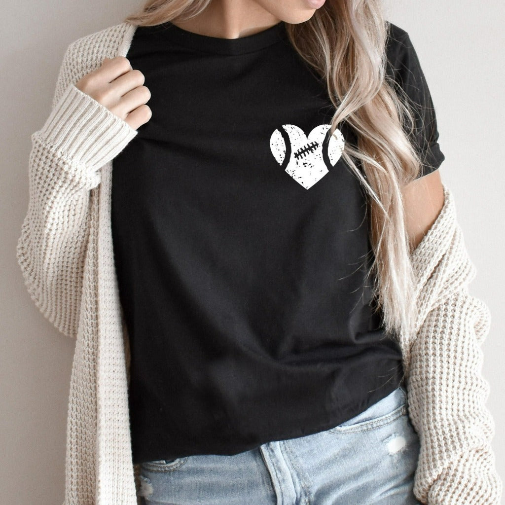 football shirt, football mom tshirt, football dad graphic tee, gift for football mom