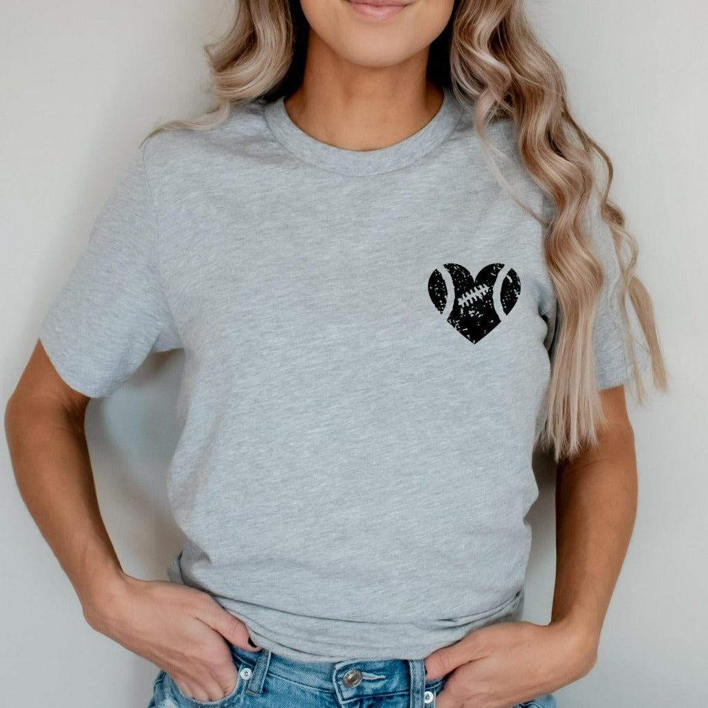 football shirt, football mom tshirt, football dad graphic tee, gift for football mom