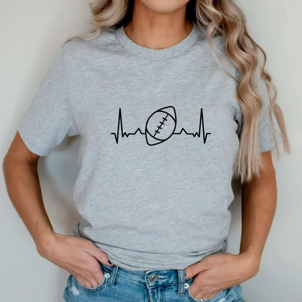 football shirt, football mom tshirt, football dad graphic tee, gift for football mom
