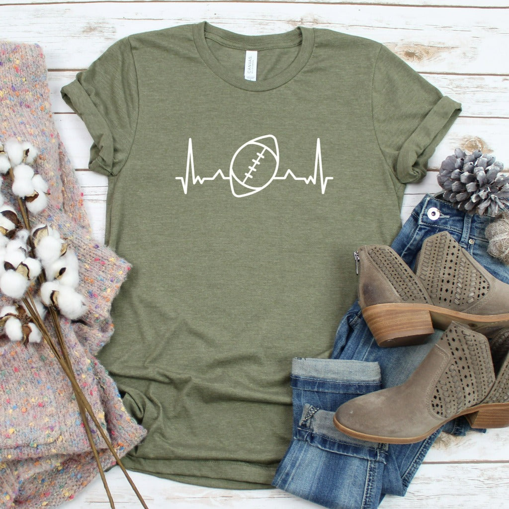 football shirt, football mom tshirt, football dad graphic tee, gift for football mom