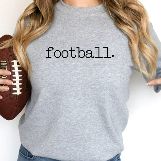 football sweatshirt, football mom shirt, football crewneck, gift for football mom