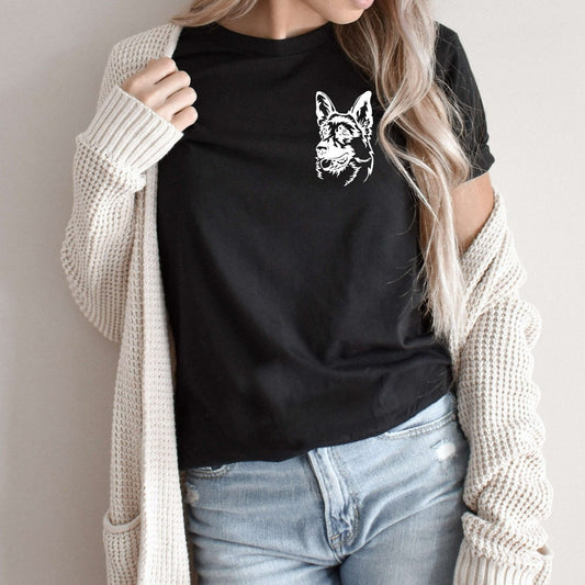 german shepherd mama shirt, shepherd mom t-shirt, dog mama tshirt, gift for dog mama, dog lover gift for her