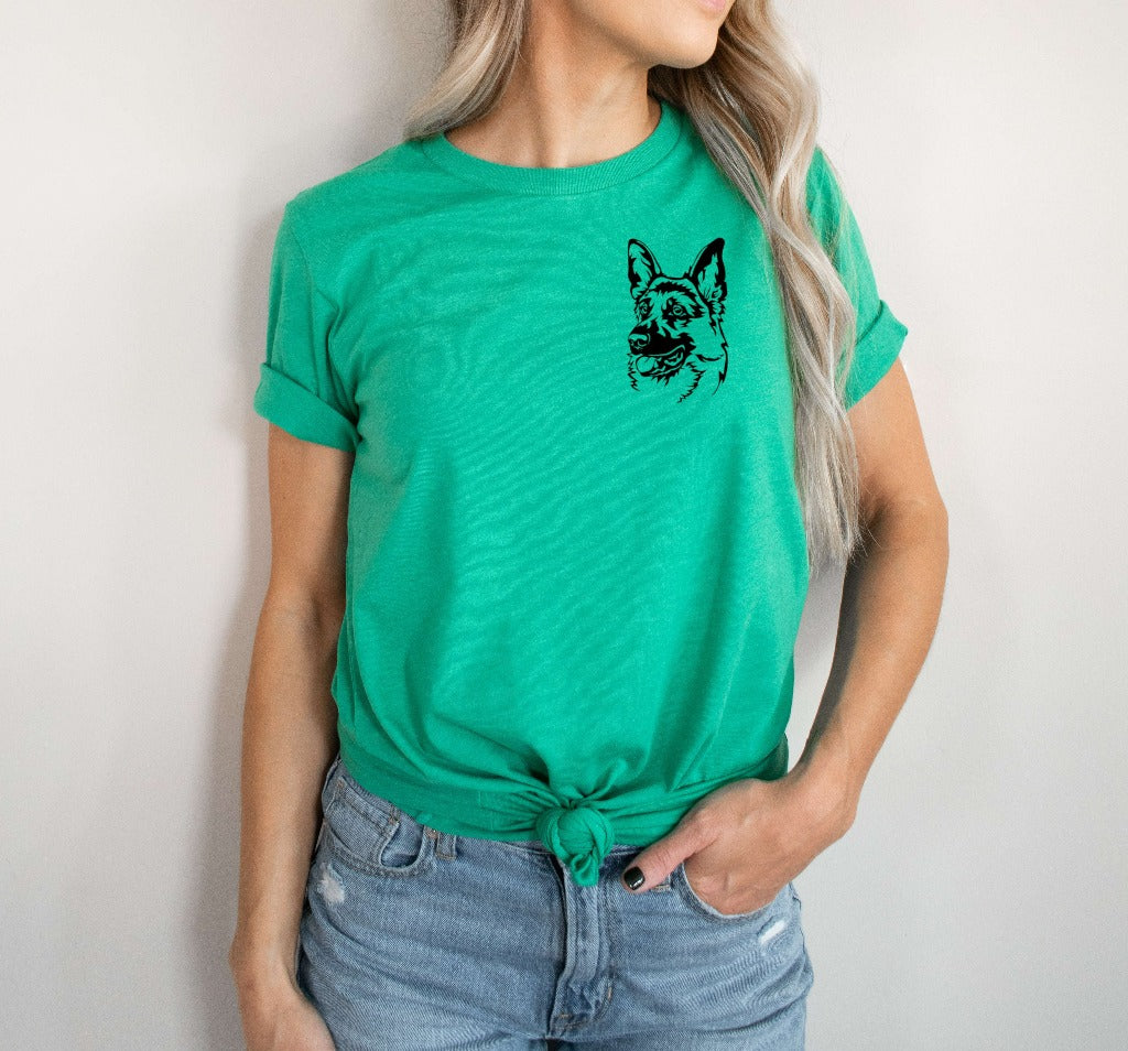 german shepherd mama shirt, shepherd mom t-shirt, dog mama tshirt, gift for dog mama, dog lover gift for her