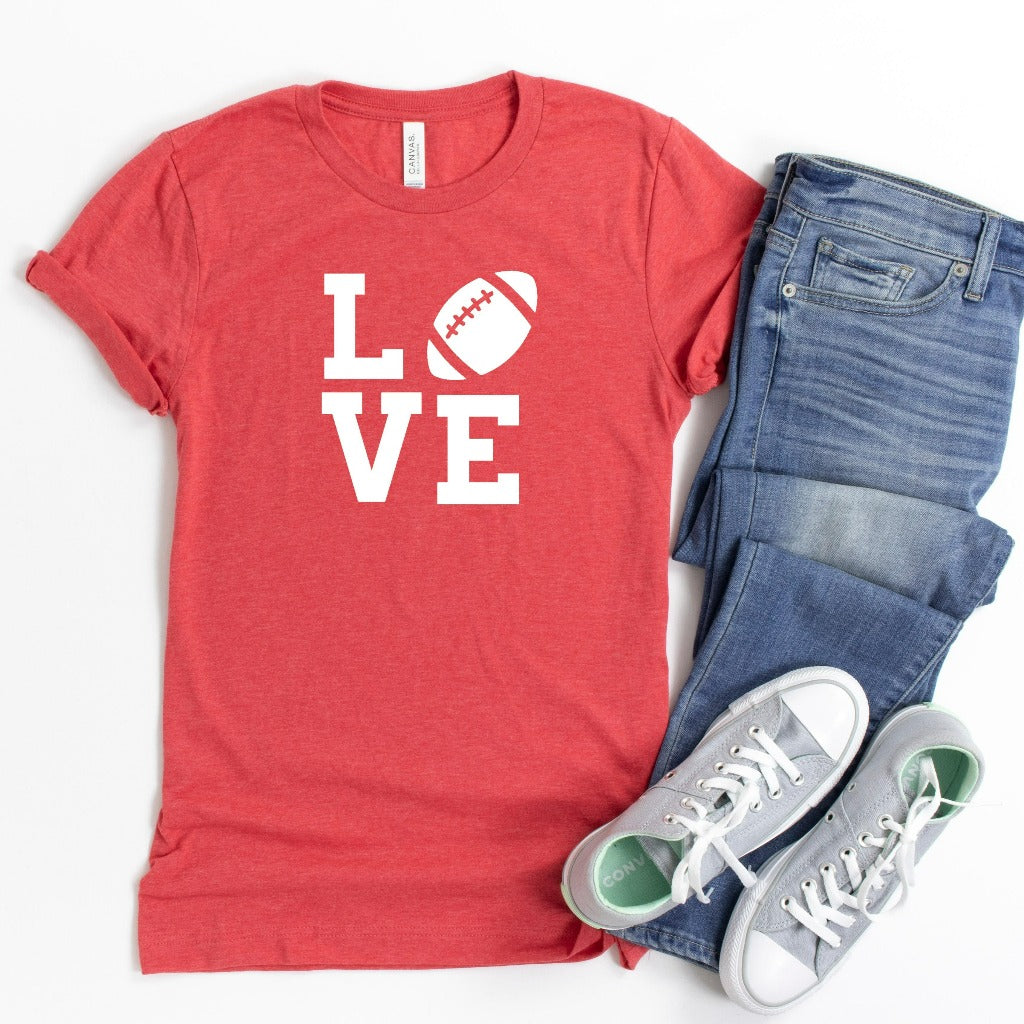 football shirt, football mom graphic tee, football season shirt, football fan tshirts, football game shirt