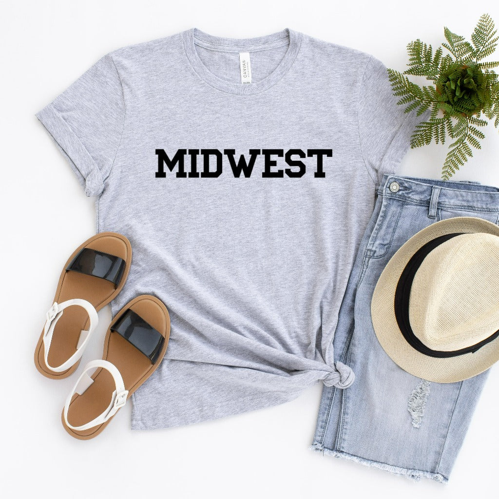 Midwest shirt, retro midwest graphic tee, preppy midwest price tshirt