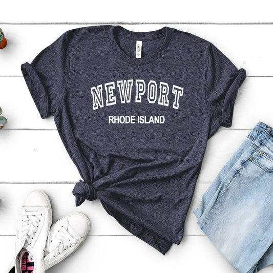 newport rhode island shirt, newport ri graphic tee, rhode island gift
