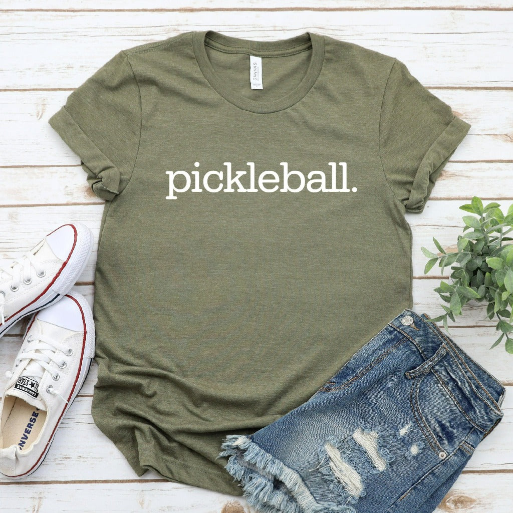 pickleball shirt, peace love pickleball tshirt, pickleball player or coach t-shirt
