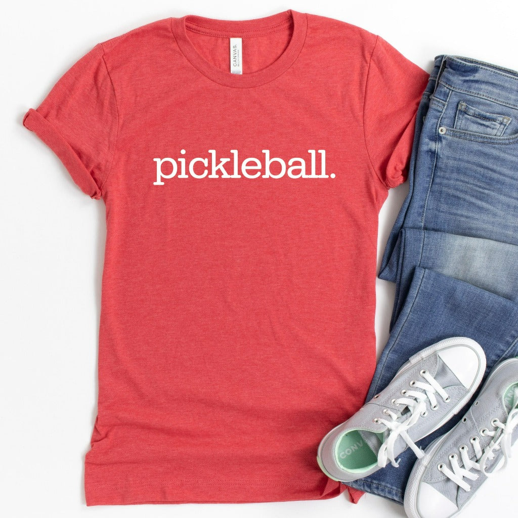 pickleball shirt, peace love pickleball tshirt, pickleball player or coach t-shirt