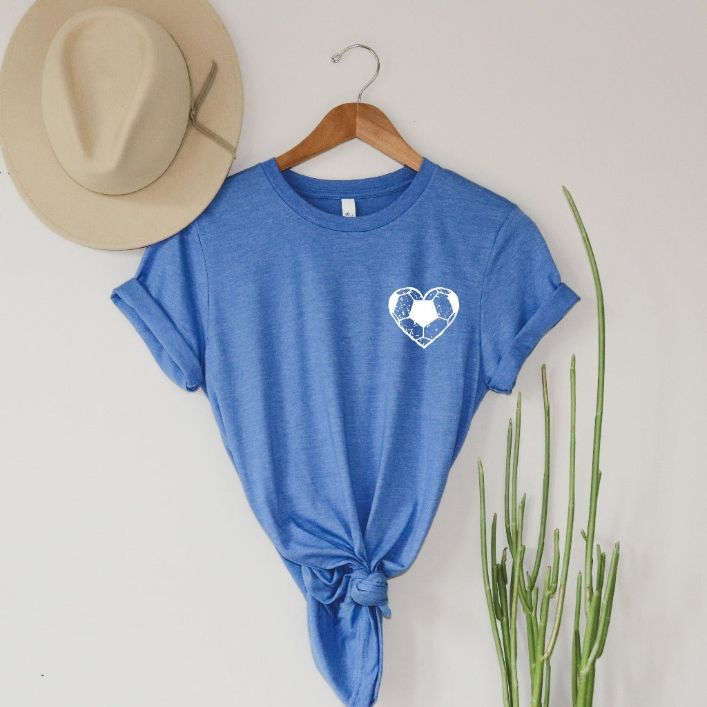 soccer shirt, soccer mom, soccer dad, gift for soccer mom, sports mom, sports dad, soccer team tshirts, soccer fan t-shirts, soccer season, love soccer heart