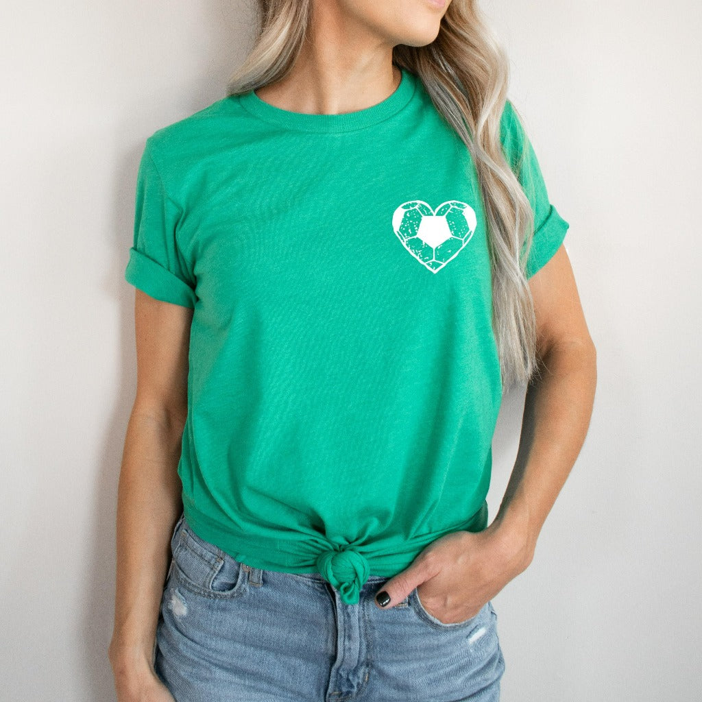 soccer shirt, soccer mom, soccer dad, gift for soccer mom, sports mom, sports dad, soccer team tshirts, soccer fan t-shirts, soccer season, love soccer heart
