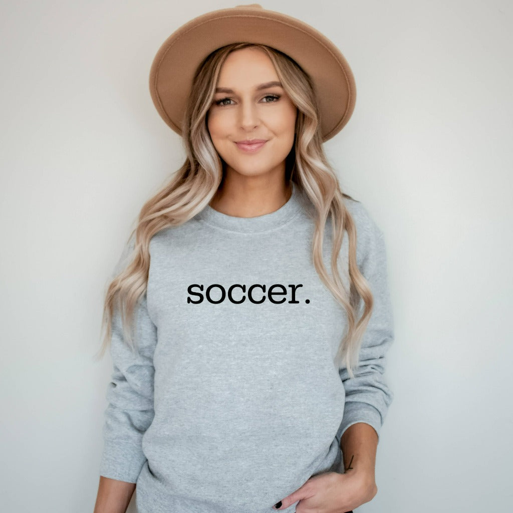soccer shirt, soccer mom, soccer dad, gift for soccer mom, sports mom, sports dad, soccer team tshirts, soccer fan t-shirts, soccer season, crewneck sweatshirt