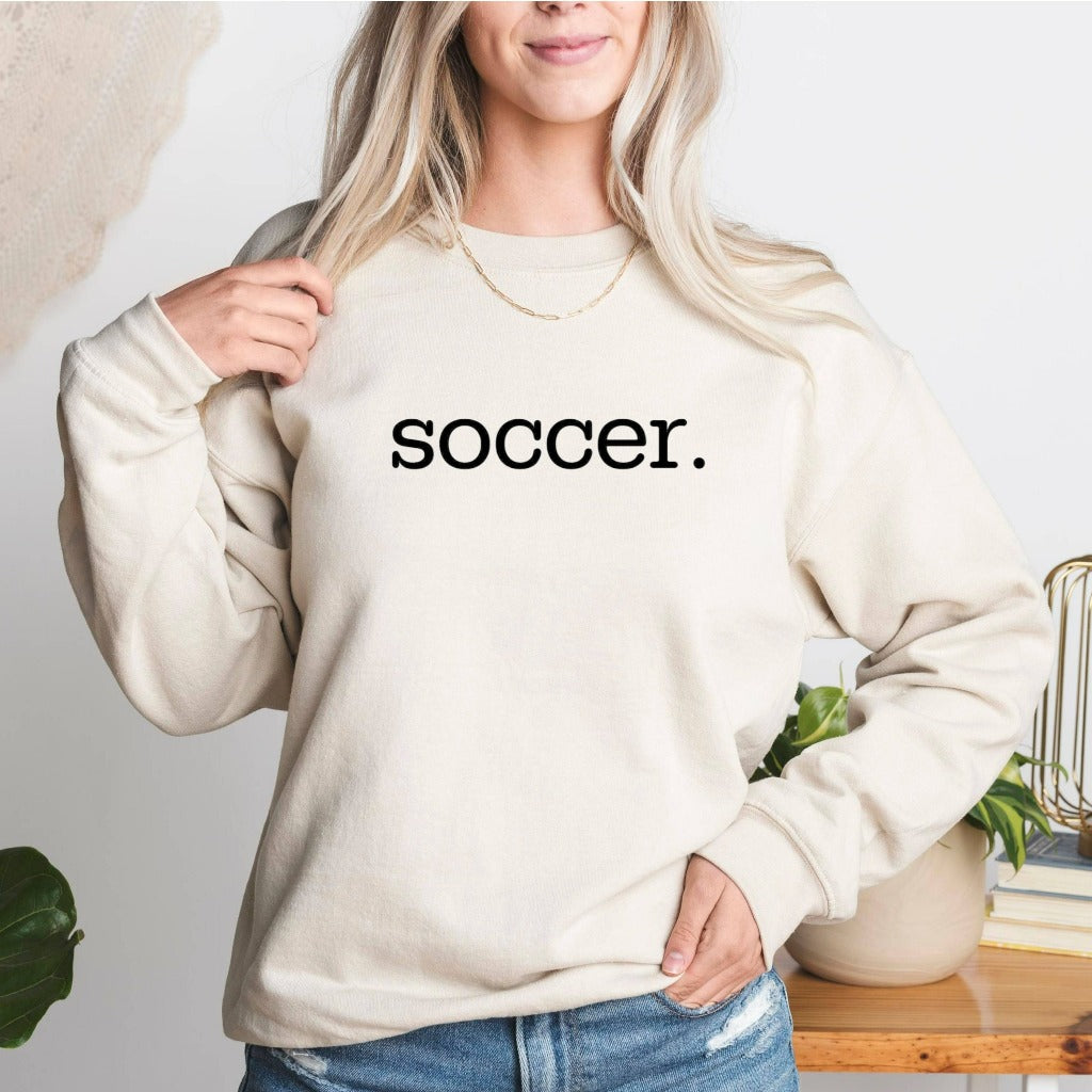 soccer shirt, soccer mom, soccer dad, gift for soccer mom, sports mom, sports dad, soccer team tshirts, soccer fan t-shirts, soccer season, crewneck sweatshirt