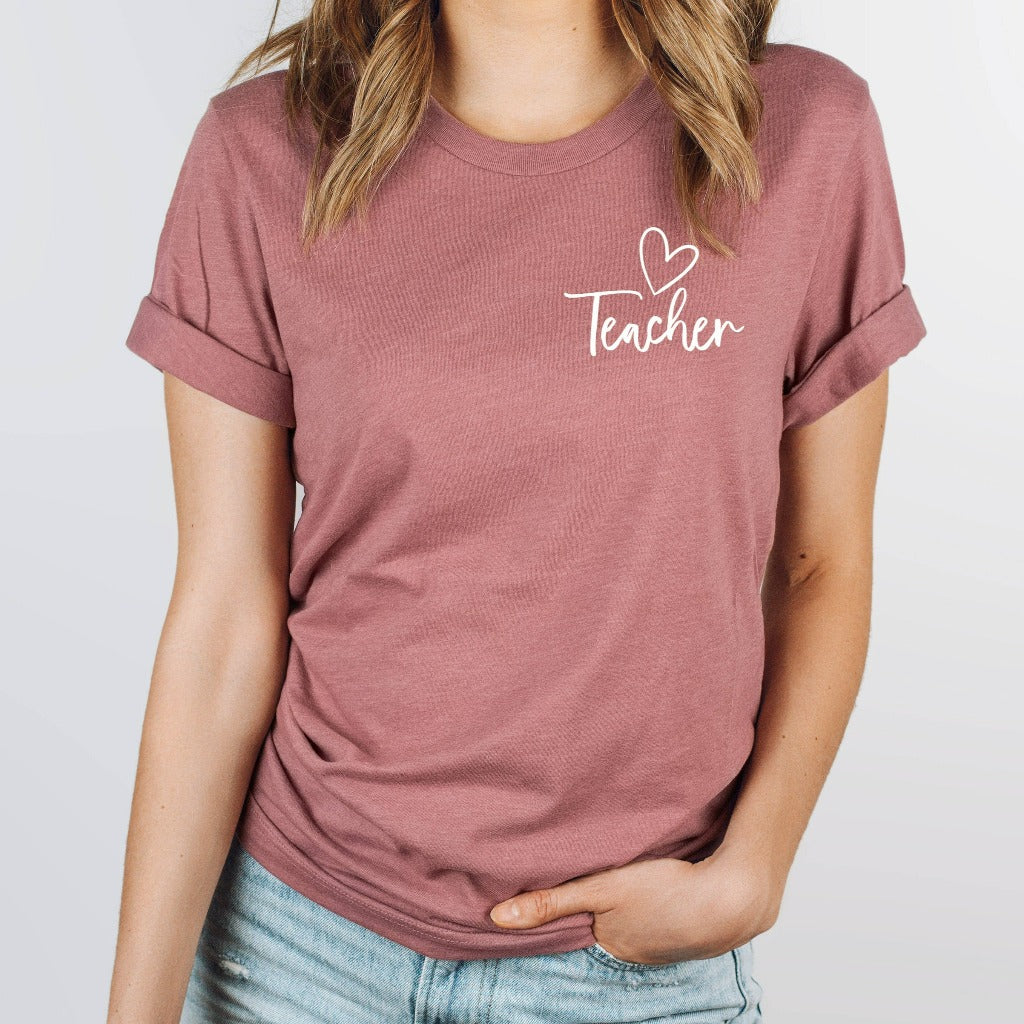 teacher appreciation gift, teacher shirt, gift for kindergarten teacher, gift for elementary school teacher