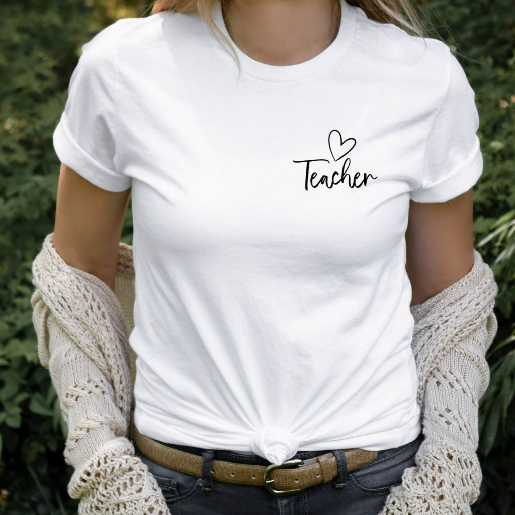 teacher appreciation gift, teacher shirt, gift for kindergarten teacher, gift for elementary school teacher