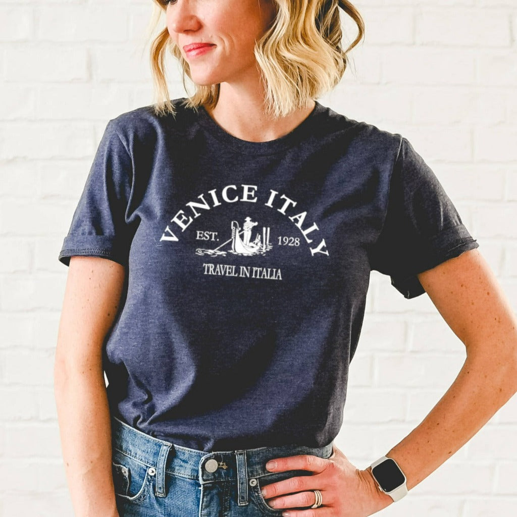 venice italy shirt, italy vacation t shirt, italy graphic tee, travel in italia